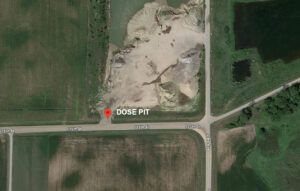 Dose Pit Aerial Map